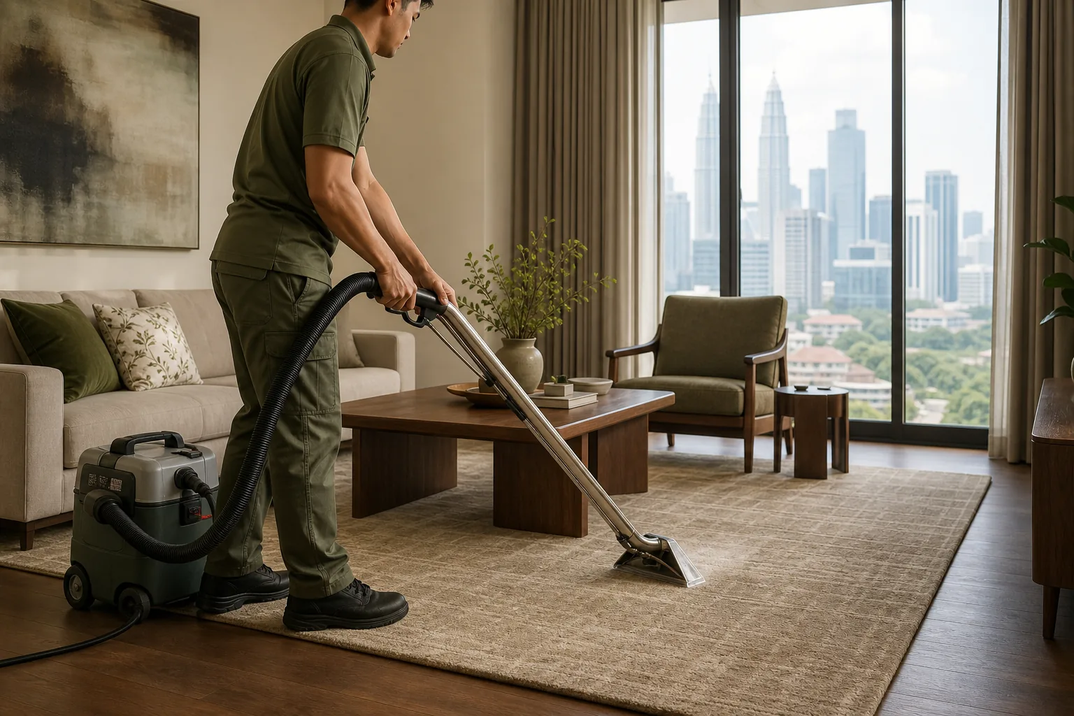 Area rug cleaning